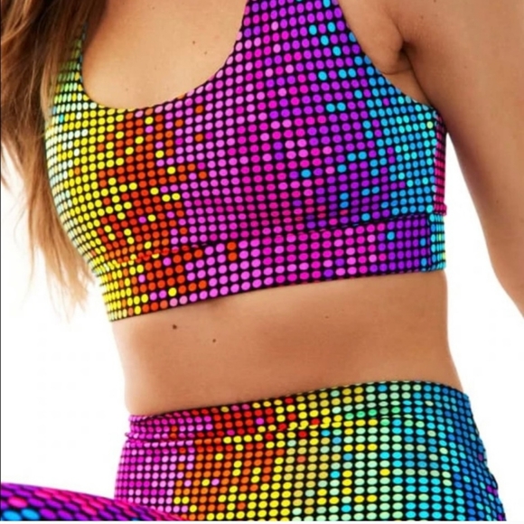 K-DEER Other - K-Deer Disco Dot Racerback Sportsbra NEW!